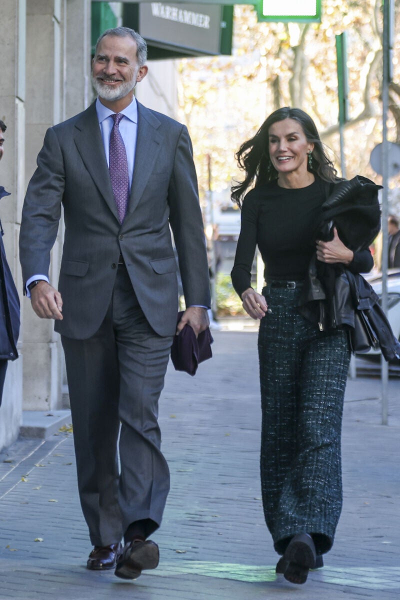 El look de Letizia para el cumpleaños de la Infanta.