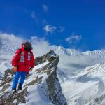 Alex Txikon, en Nepal, durante su aclimatación para el Annapurna invernal