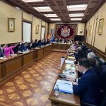 Pleno de la Diputación de Ávila en el que se han aprobado los presupuestos de 2024