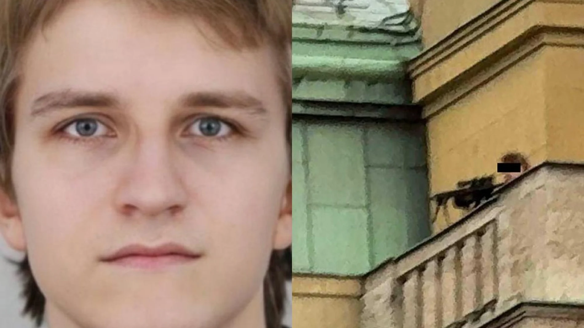 El joven David Kozak fue el autor del tiroteo que se produjo este jueves por la tarde en el centro de Praga