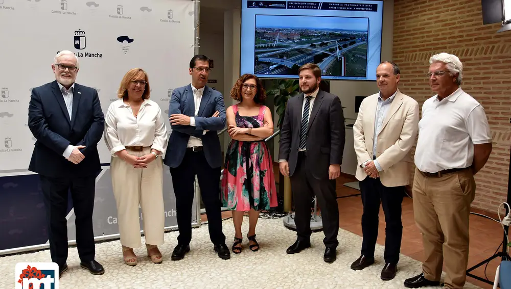 Presentación del proyecto de la pasarela peatonal/ciclista entre Miguelturra y Ciudad Real