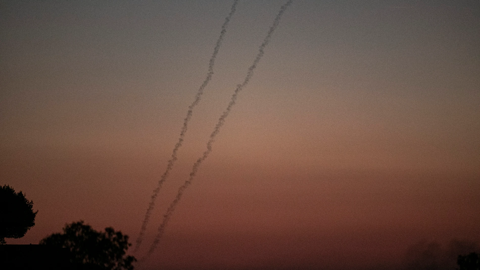 Proyectiles disparados desde la Franja de Gaza en el marco del conflicto con Israel, desatado tras los ataques perpetrados el 7 de octubre por Hamás (archivo) (Foto de ARCHIVO) 30/10/2023