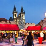 Mercado de Navidad en Praga