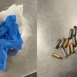 Encuentran 17 balas envueltas en un pañal de bebé 