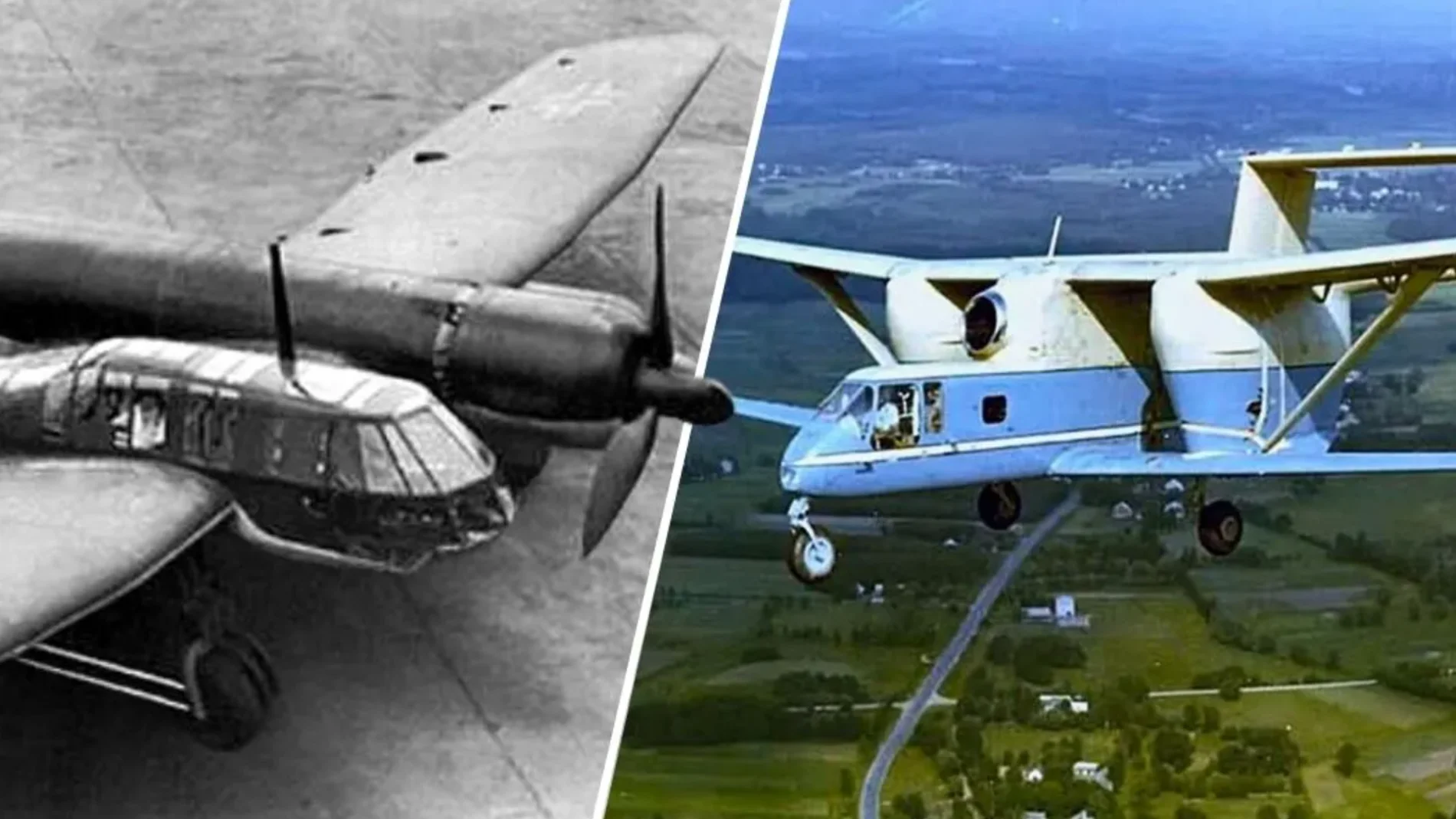Algunas de las aeronaves con los diseños más extraños de la Segunda Guerra Mundial