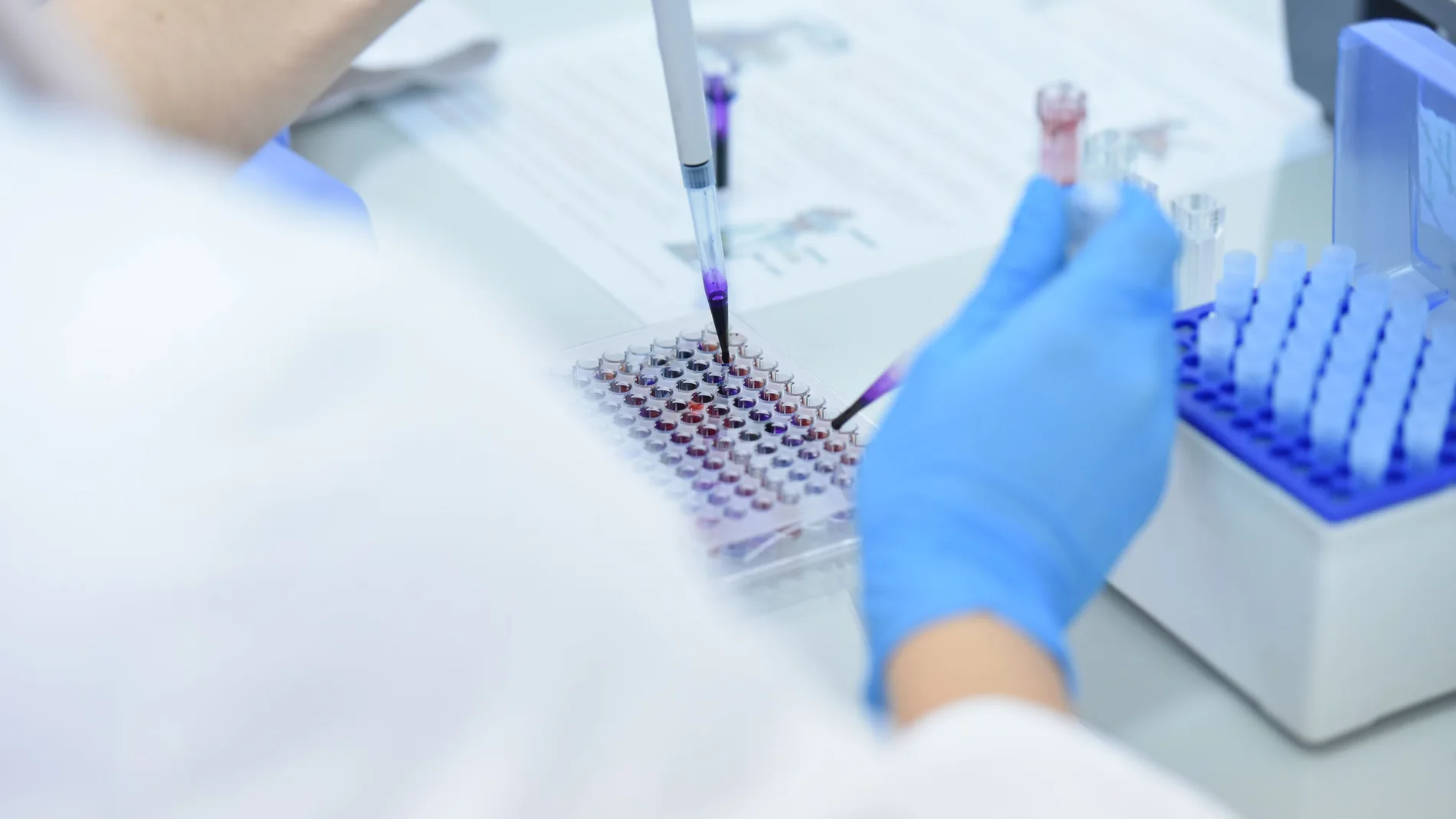 Escena de laboratorio