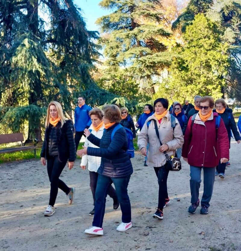 Las &quot;rutas saludables&quot; Con estas rutas, se promueve el hábito de caminar