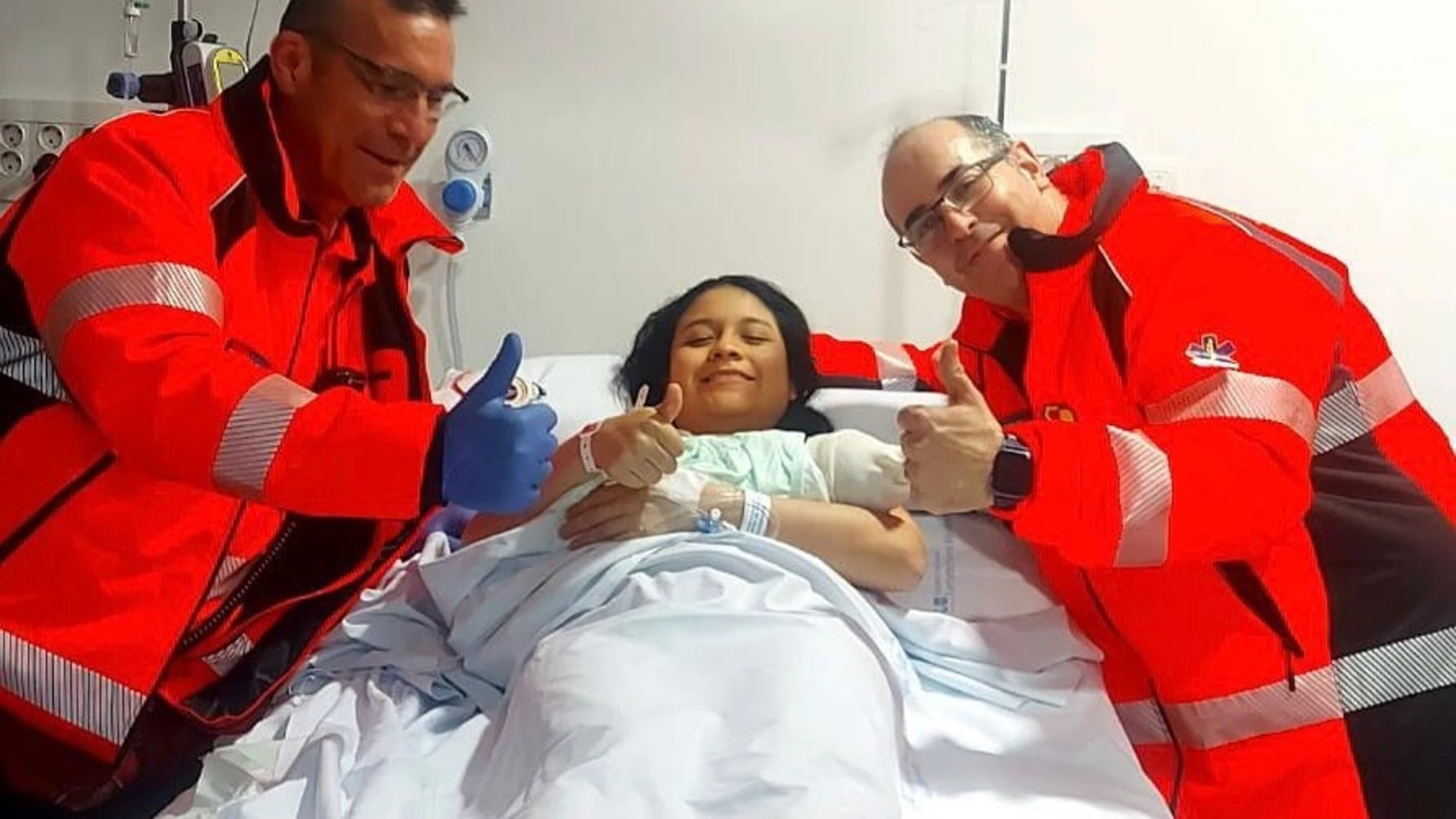 Nace en buen estado un bebé en una ambulancia del SEPA de Pozuelo (Madrid) con la ayuda de dos técnicos sanitarios