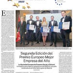 Suplemento II Premios Mejor Empresa Europea del Año 28 Diciembre 2023