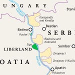 Gornja Siga, que fue "rebautizada" como Liberland, no fue reclamada ni por Croacia ni por Serbia tras la caída de Yugoslavia