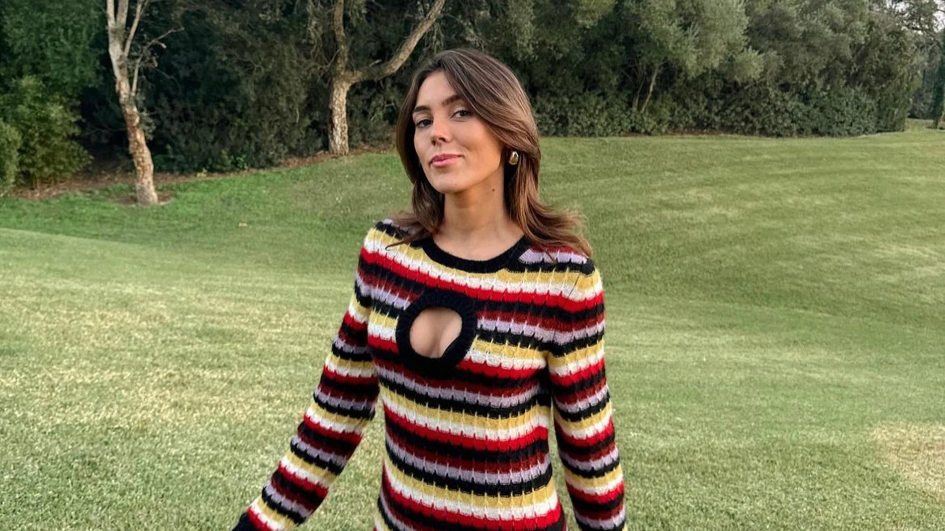 El vestido midi de crochet de Anna Padilla
