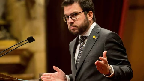El president de la Generalitat, Pere Aragonès