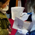 Los Reyes Magos reciben las cartas de los niños en Madrid