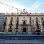 La consellera de Interior, Elisa Núñez, visita las obras de rehabilitación del Palacio de Justicia de València