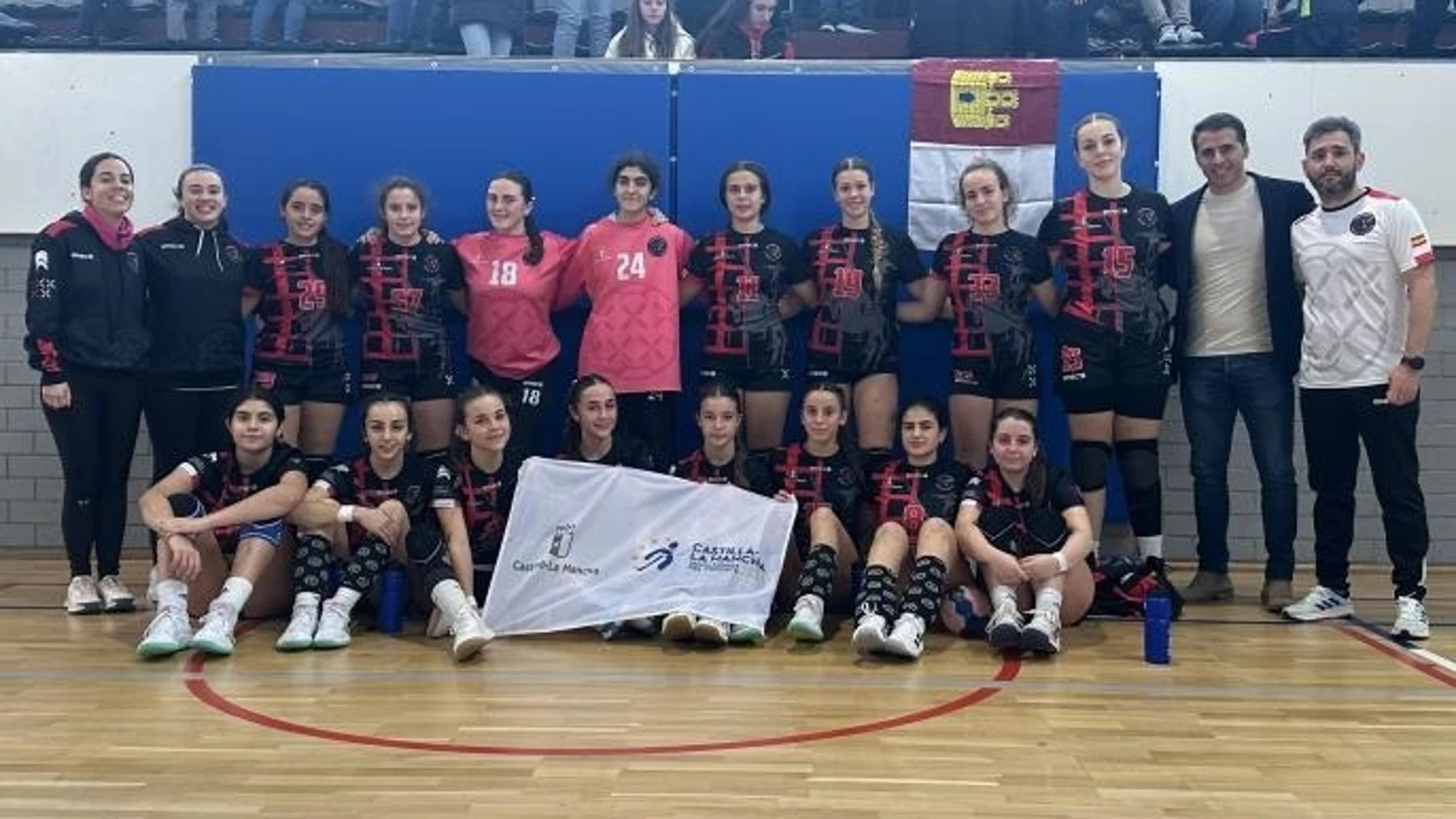 Equipo de balonmano de C-LM que competirá en el campeonato de España de deporte escolar