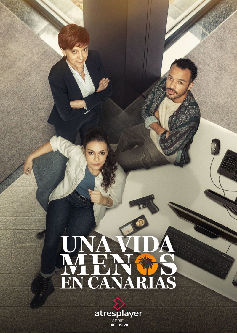 Uno de las carteles oficiales de &quot;Una vida menos en Canarias&quot; 