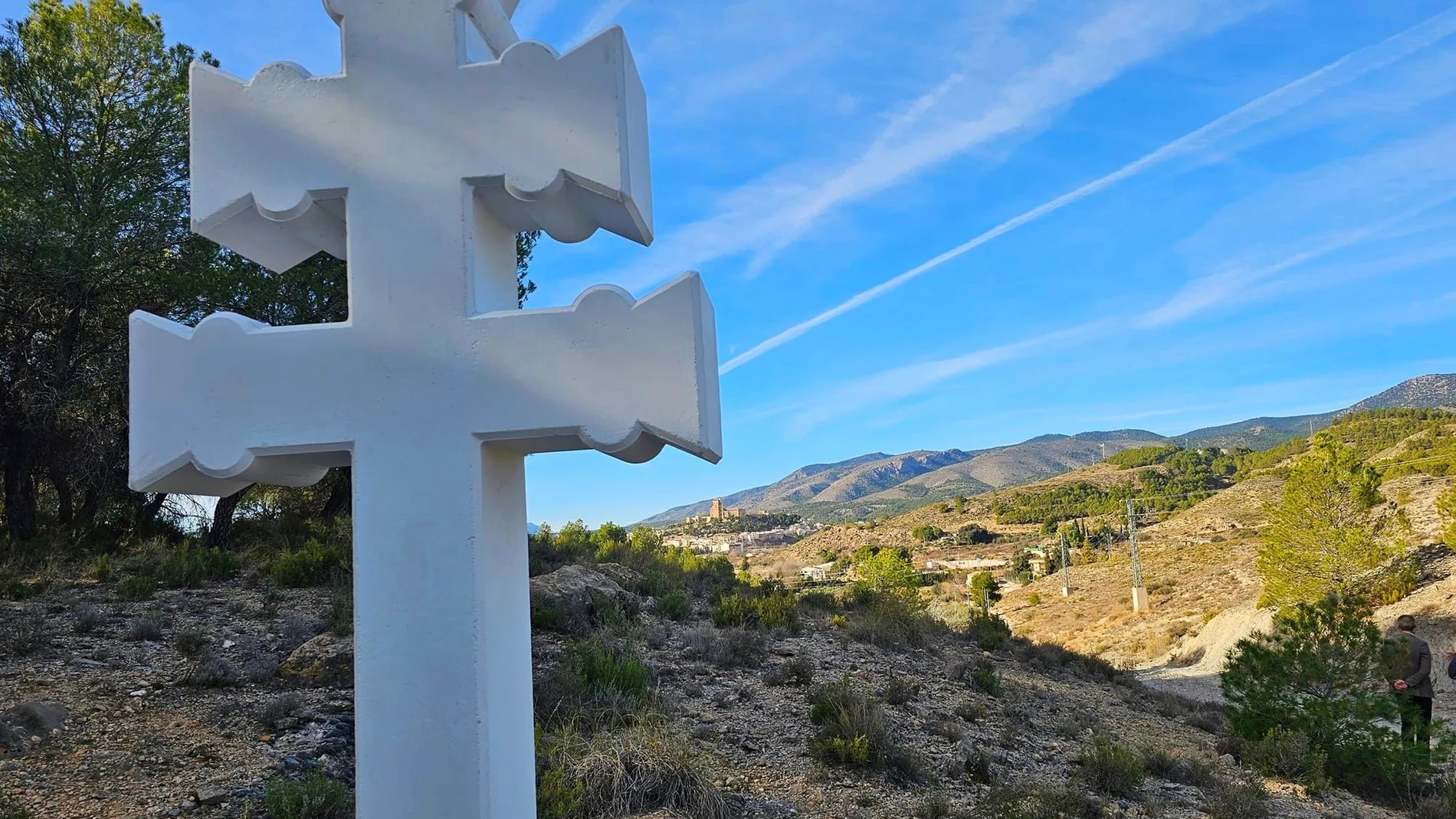 Cinco cruces marcarán la llegada de los caminos de peregrinación a Caravaca de la Cruz
