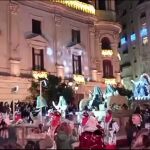 Los Reyes Magos llegan a la plaza del Ayuntamiento de Valencia