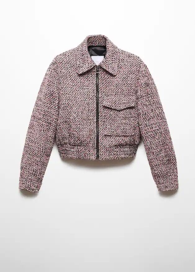 Chaqueta de tweed.