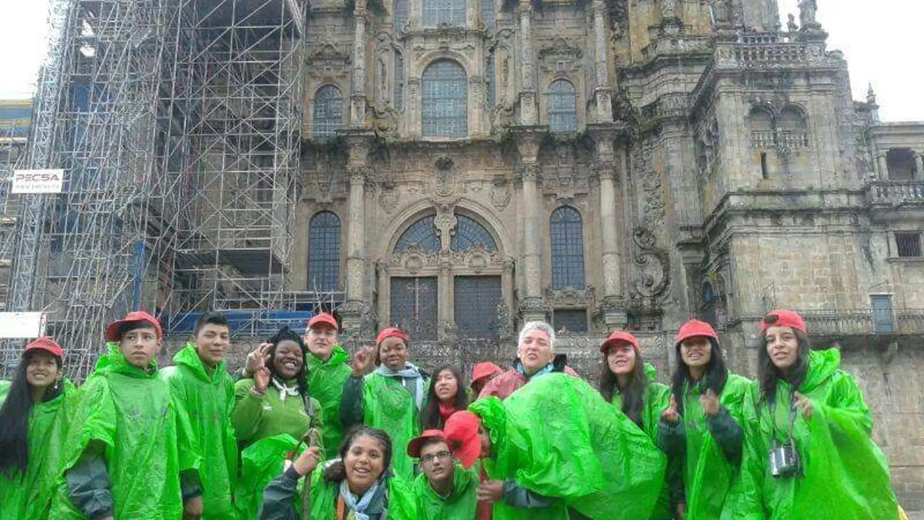 En la Semana Santa de 2014 Viviana hizo el Camino de Santiago con la asociación Valdeperales