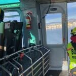 MURCIA.-Un operativo por mar y aire reanuda la búsqueda del menor desaparecido en aguas del Mar Menor