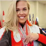 April Hutchinson, la atleta que se niega a competir contra hombres, dice