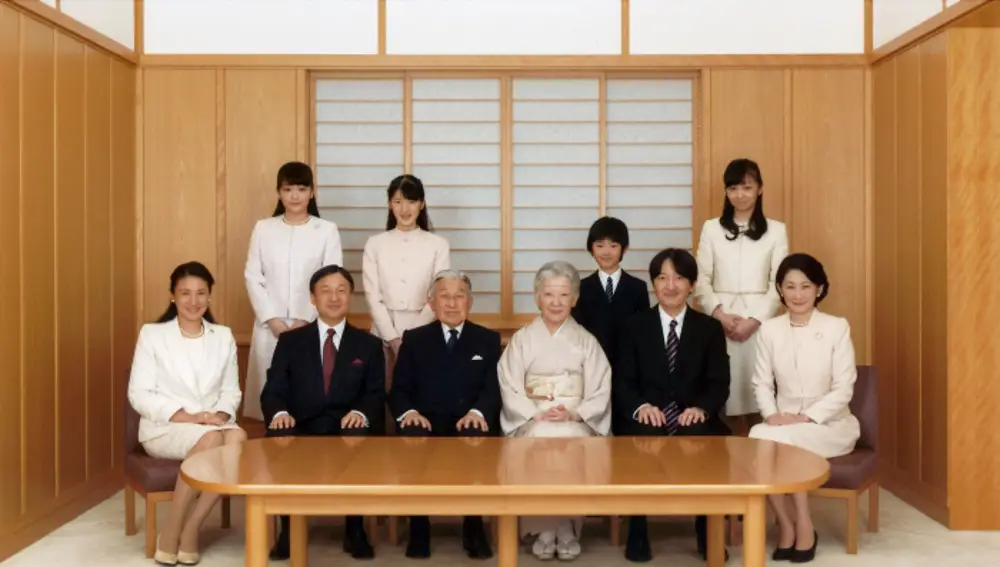 La familia imperial japonesa