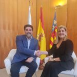 Luis Barcala, del PP, y Carmen Robledillo, de Vox, han llegado a un acuerdo sobre los presupuestos e Alicante para 2024.