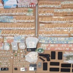 Imagen del decomiso efectuado por la Guardia Civil