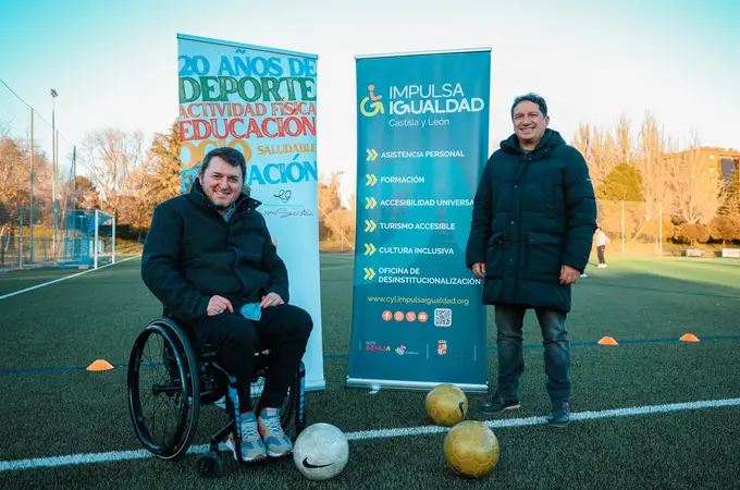 La Escuela 100x100 Deporte de la Fundación Eusebio Sacristán acogerá en sus sedes a una treintena de menores con discapacidad de Impulsa Igualdad Castilla y León