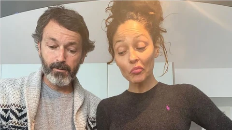 Patricia Pérez y su marido Luis Canut
