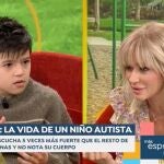 La lección de un niño con autismo sobre la 'normalidad' durante su participación en 'Espejo Público'