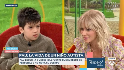 La lección de un niño con autismo sobre la 'normalidad' durante su participación en 'Espejo Público'
