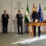Toma de posesión del nuevo rector de la Universidad de Almería, José Céspedes