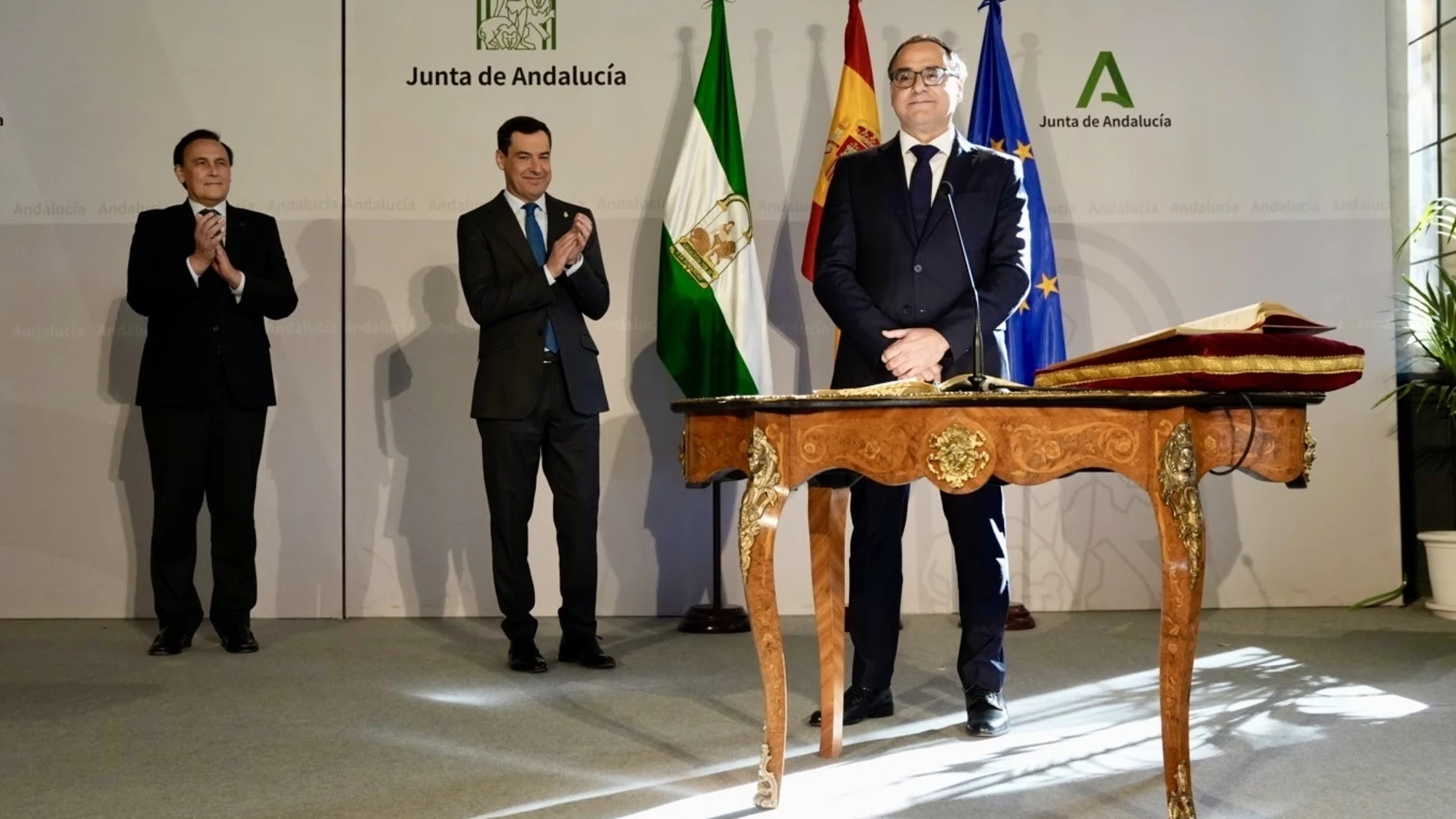 Toma de posesión del nuevo rector de la Universidad de Almería, José Céspedes