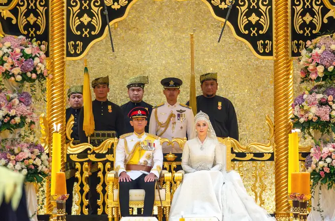 Así ha sido la fastuosa boda del príncipe influencer de Brunéi, Abdul Mateen