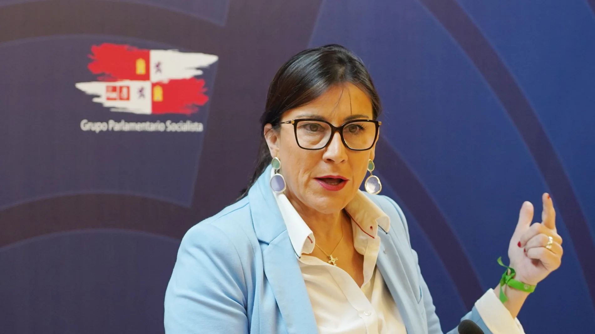 La secretaria de Organización del PSOE de Castilla y León, Ana Sánchez