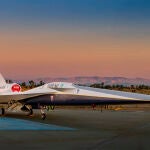 El silencioso avión de investigación supersónico X-59 de la NASA