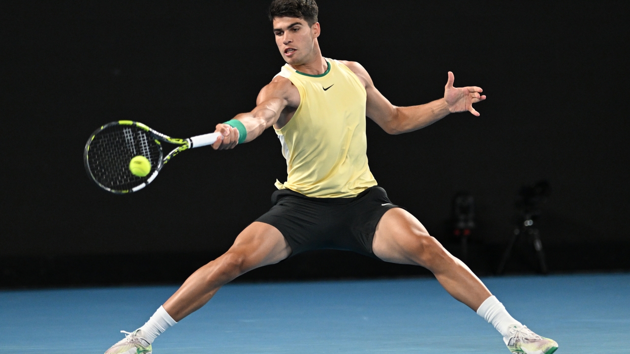 Follow the Alcaraz-Sonego second round of the Australian Open live