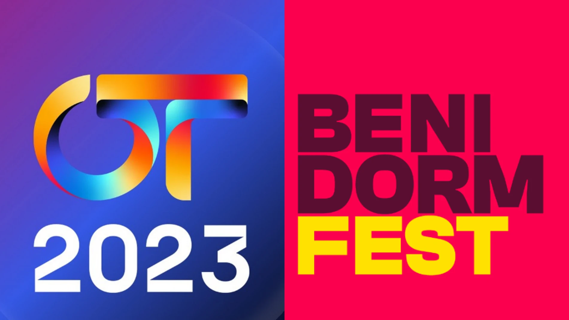 Carteles 'Operación Triunfo 2023' y 'Benidorm Fest 2024'