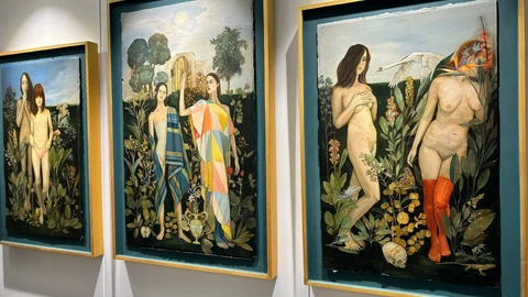 Sevilla.-Fundación Caja Rural del Sur acoge la muestra 'Amor sagrado y amorprofano' del pintor Jesús Zurita