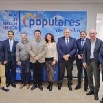 Reunión entre miembros del PP en Albacete y Región de Murcia