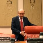 CONGRESO DE LOS DIPUTADOS . COMISION DE ECONOMIA Y EMPRESA. GOBERNADOD DEL BANCO DE ESPAÑA, PABLO HERNANDEZ DE COS. MONTORO. 31/10/18. RUBEN MONDELO.