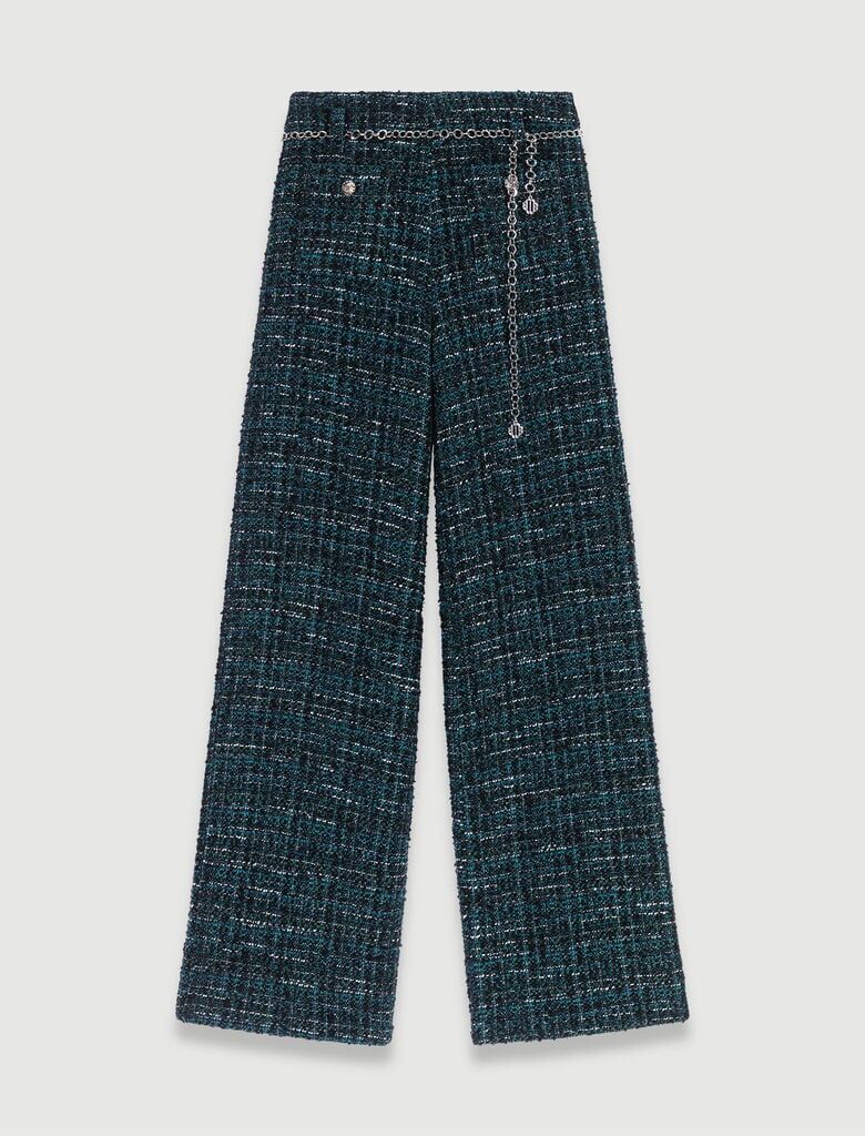 Pantalón tweed.