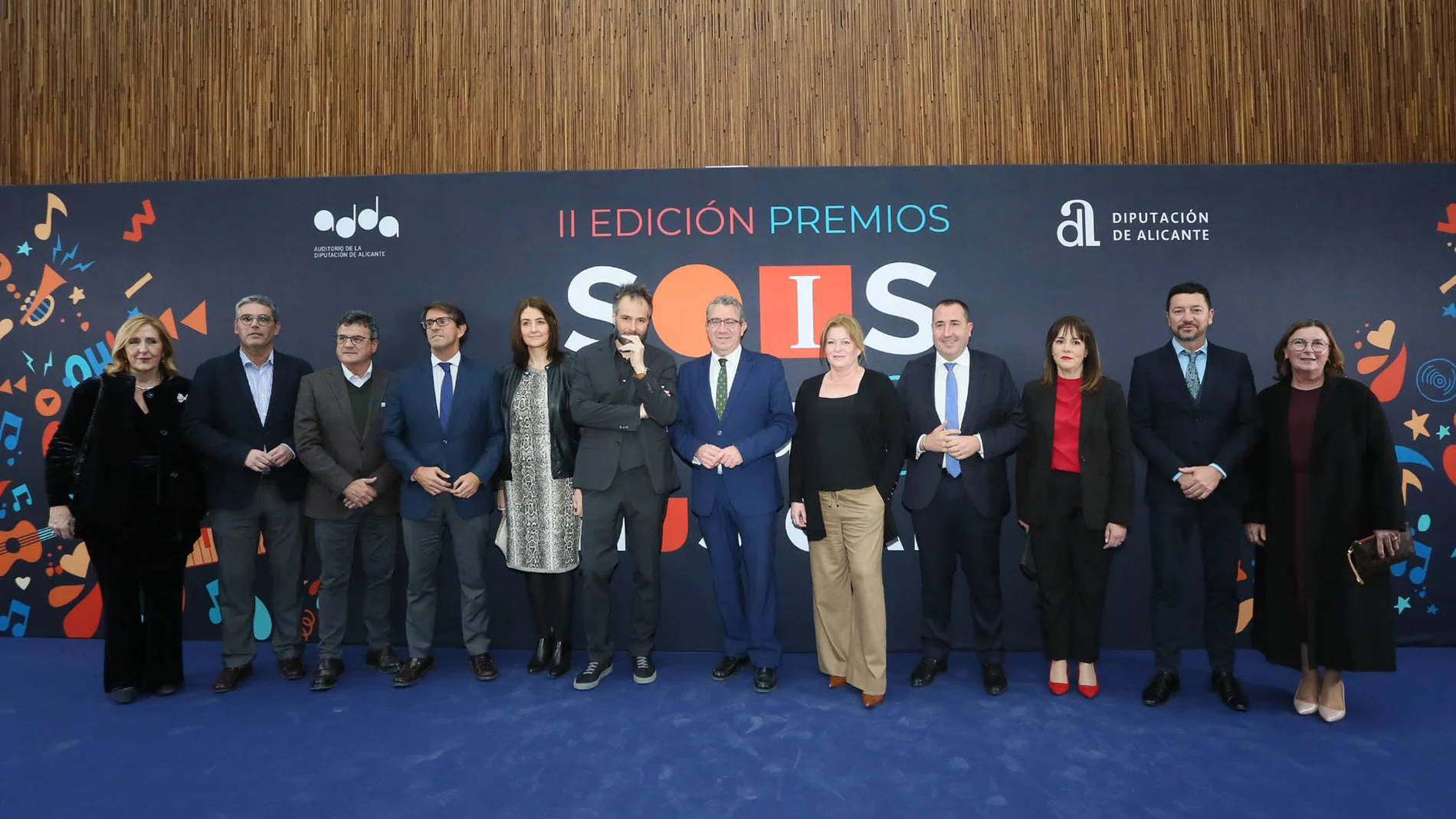 Gala de Entrega de los II Premios Sois Cultura Musical de la Diputación de Alicante