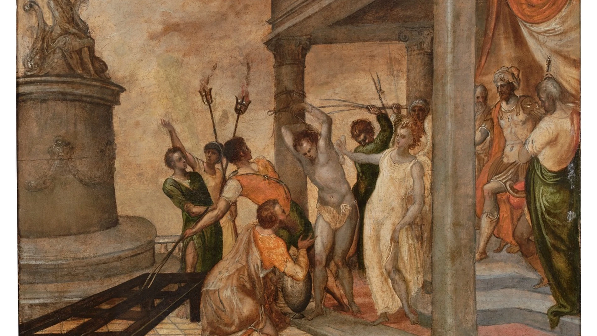 "El martirio de San Lorenzo", de El Greco