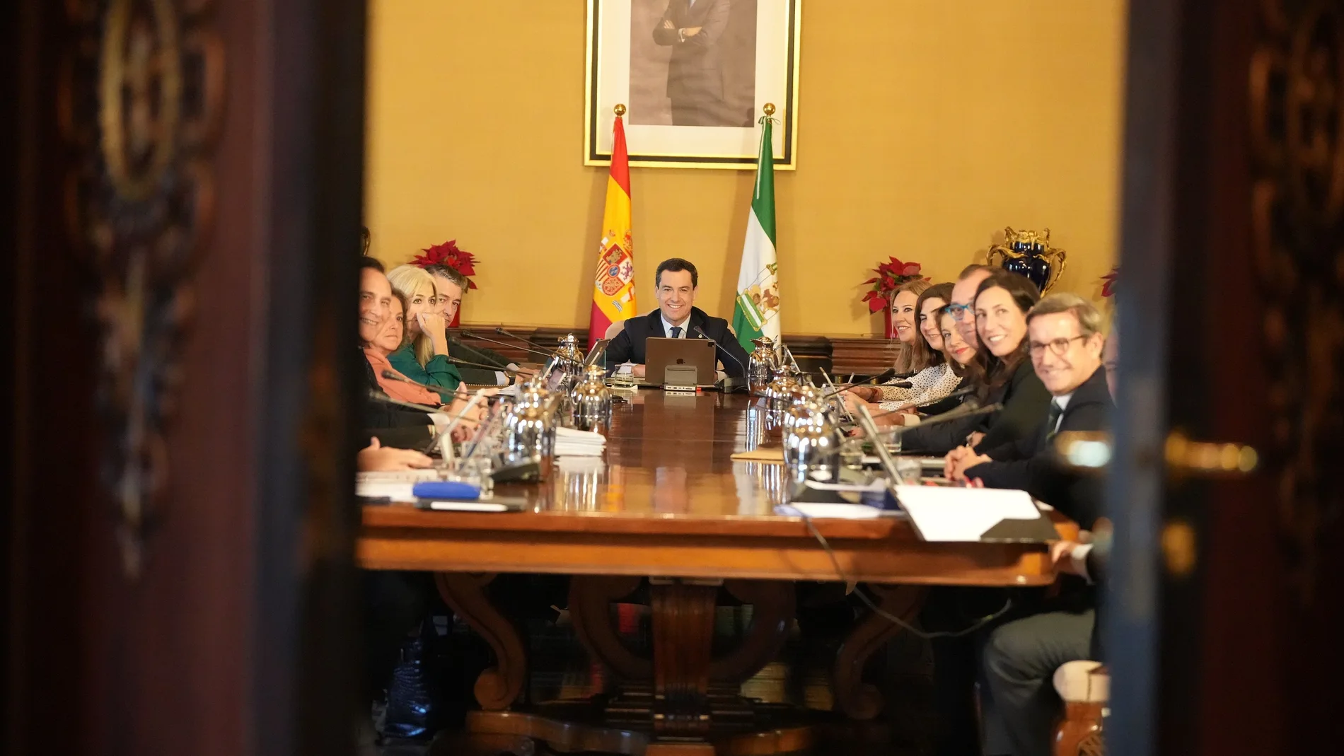 Reunión del Consejo de Gobierno andaluz presidida por Juanma Moreno