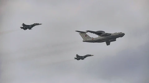 Ucrania.-Londres dice que Rusia desplegó otro avión de alerta temprana en su territorio tras el ataque de Kiev a un A-50