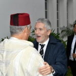 Spanish Interior Minister Fernando Grande Marlaska visits Rabat