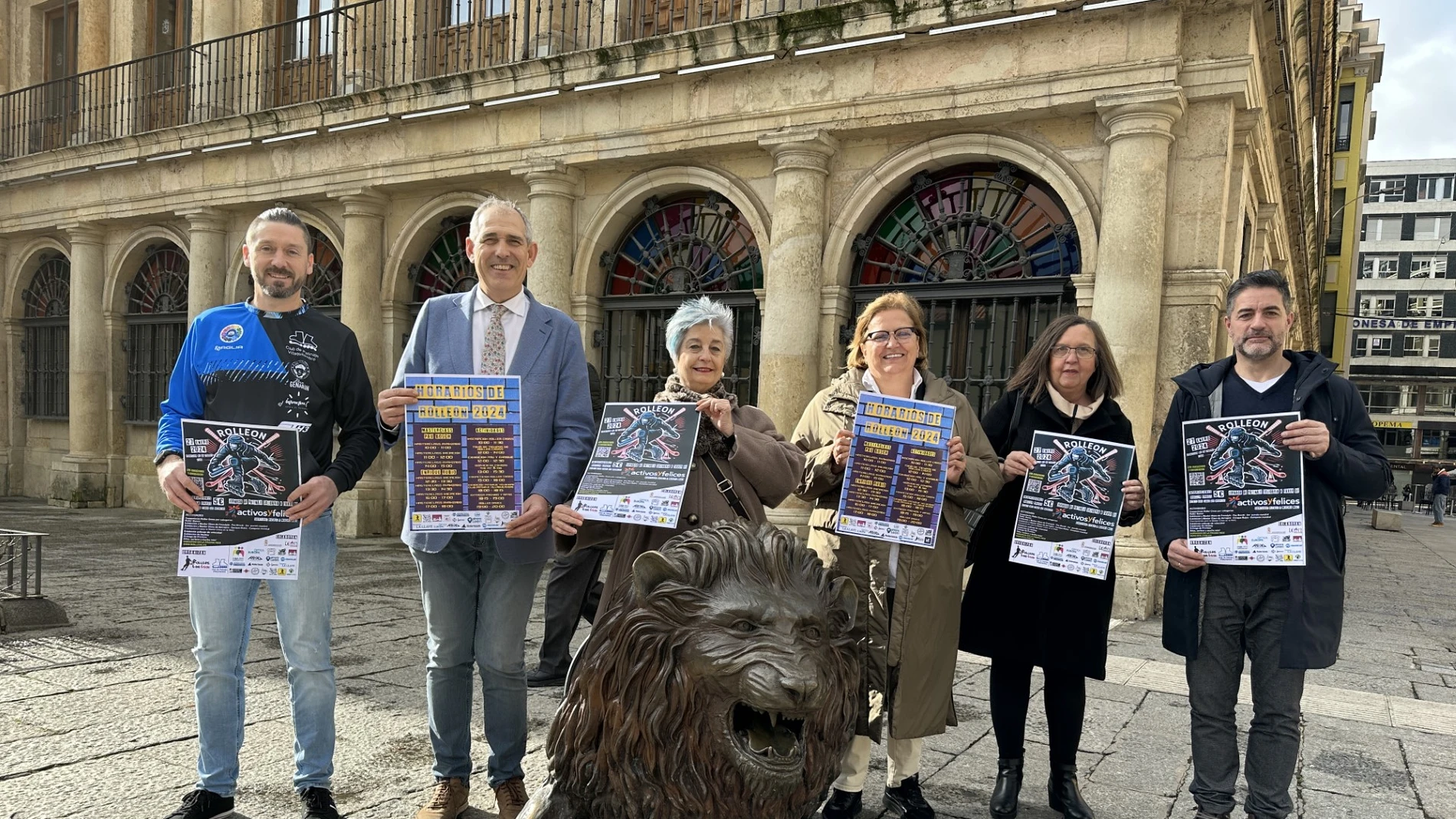 Presentación de la prueba deportiva "Rolleon"